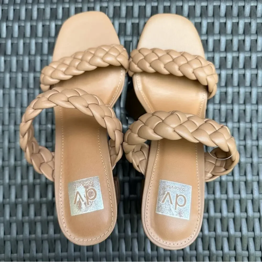 Dolce Vita | NWOB Harvey Tan Block Heels Size 9.5